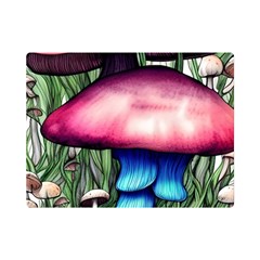 Necromancy Toadstool One Side Premium Plush Fleece Blanket (mini) by GardenOfOphir