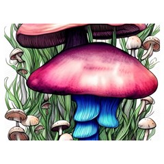 Necromancy Toadstool Premium Plush Fleece Blanket (extra Small)