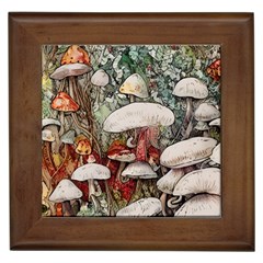 Magician s Toadstool Framed Tile