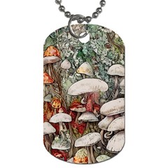 Magician s Toadstool Dog Tag (two Sides)