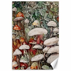 Magician s Toadstool Canvas 12  X 18  by GardenOfOphir