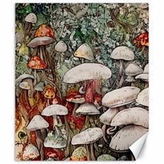 Magician s Toadstool Canvas 20  X 24  by GardenOfOphir