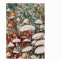 Magician s Toadstool Small Garden Flag (two Sides) by GardenOfOphir