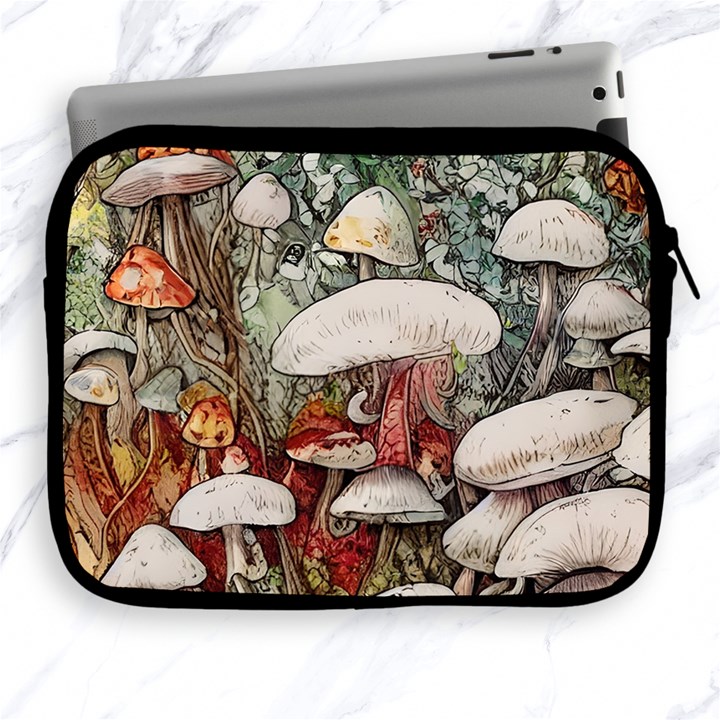 Magician s Toadstool Apple iPad 2/3/4 Zipper Cases