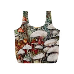 Magician s Toadstool Full Print Recycle Bag (s) by GardenOfOphir