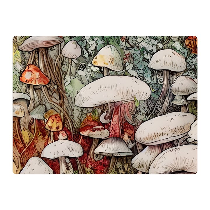 Magician s Toadstool Premium Plush Fleece Blanket (Mini)