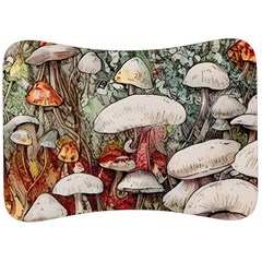 Magician s Toadstool Velour Seat Head Rest Cushion by GardenOfOphir