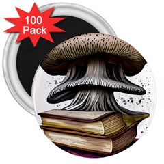 Conjurer s Toadstool 3  Magnets (100 Pack) by GardenOfOphir