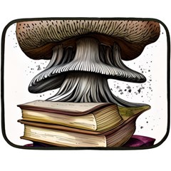 Conjurer s Toadstool One Side Fleece Blanket (mini) by GardenOfOphir