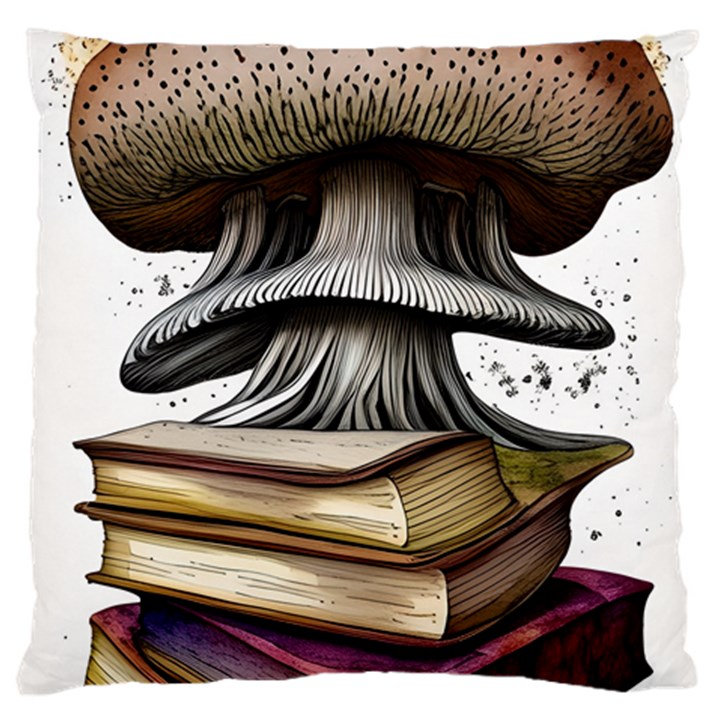 Conjurer s Toadstool Large Cushion Case (Two Sides)