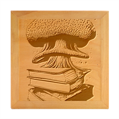 Conjurer s Toadstool Wood Photo Frame Cube by GardenOfOphir