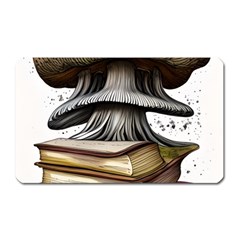 Conjurer s Toadstool Magnet (rectangular) by GardenOfOphir