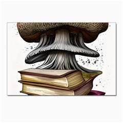 Conjurer s Toadstool Postcard 4 x 6  (pkg Of 10) by GardenOfOphir