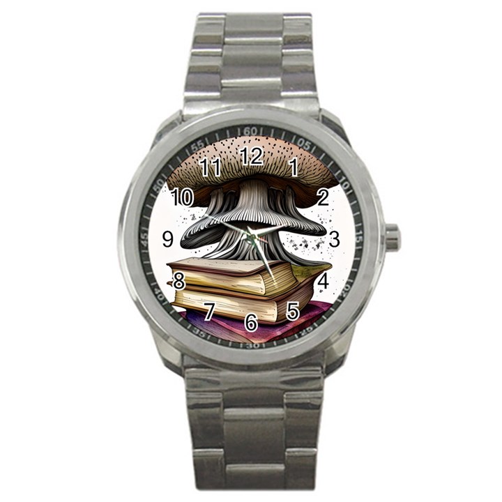 Conjurer s Toadstool Sport Metal Watch