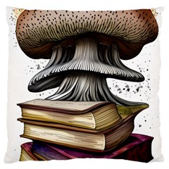 Conjurer s Toadstool Large Cushion Case (one Side) by GardenOfOphir