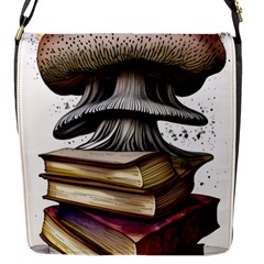 Conjurer s Toadstool Flap Closure Messenger Bag (s) by GardenOfOphir