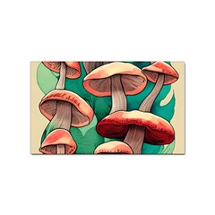 Sorcery Toadstool Sticker (rectangular) by GardenOfOphir