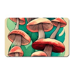 Sorcery Toadstool Magnet (rectangular) by GardenOfOphir