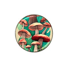 Sorcery Toadstool Hat Clip Ball Marker (4 Pack) by GardenOfOphir