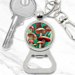 Sorcery Toadstool Bottle Opener Key Chain by GardenOfOphir