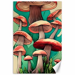 Sorcery Toadstool Canvas 24  X 36  by GardenOfOphir