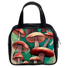 Sorcery Toadstool Classic Handbag (two Sides) by GardenOfOphir