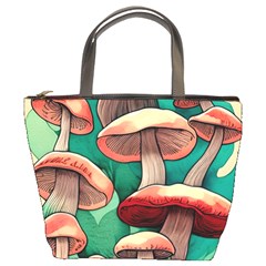 Sorcery Toadstool Bucket Bag by GardenOfOphir