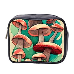 Sorcery Toadstool Mini Toiletries Bag (two Sides) by GardenOfOphir