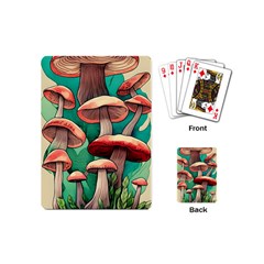 Sorcery Toadstool Playing Cards Single Design (mini) by GardenOfOphir