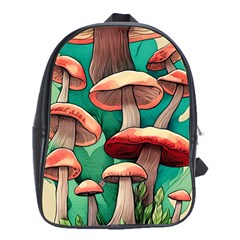 Sorcery Toadstool School Bag (xl) by GardenOfOphir