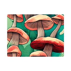 Sorcery Toadstool One Side Premium Plush Fleece Blanket (mini)