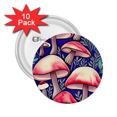 Enchanting Mushroom Enchantress 2 25  Buttons (10 Pack)  by GardenOfOphir