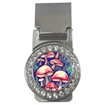 Enchanting Mushroom Enchantress Money Clips (CZ)  Front