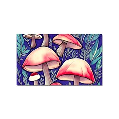 Enchanting Mushroom Enchantress Sticker Rectangular (100 Pack) by GardenOfOphir