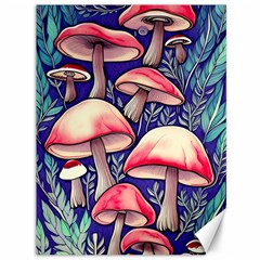 Enchanting Mushroom Enchantress Canvas 36  X 48  by GardenOfOphir