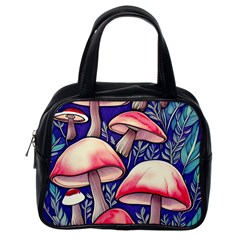 Enchanting Mushroom Enchantress Classic Handbag (one Side) by GardenOfOphir