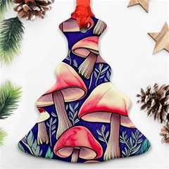 Enchanting Mushroom Enchantress Christmas Tree Ornament (two Sides)