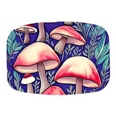 Enchanting Mushroom Enchantress Mini Square Pill Box by GardenOfOphir