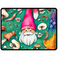 Mojo Chanterelle Glamour Fleece Blanket (large) by GardenOfOphir