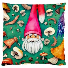 Mojo Chanterelle Glamour Large Premium Plush Fleece Cushion Case (two Sides) by GardenOfOphir