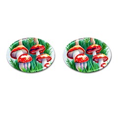 Conjuring Sorcery Spell Cufflinks (oval)