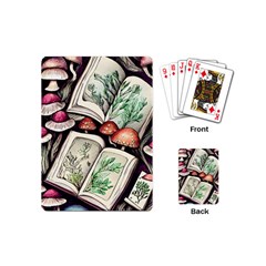 Necromantic Magician Playing Cards Single Design (mini) by GardenOfOphir