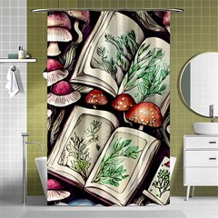 Necromantic Magician Shower Curtain 48  X 72  (small)  by GardenOfOphir