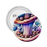 Charming Toadstool 2.25  Buttons Front