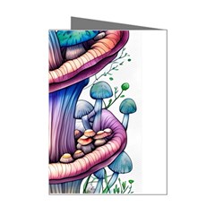 Charming Toadstool Mini Greeting Cards (pkg Of 8) by GardenOfOphir