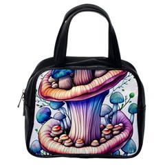 Charming Toadstool Classic Handbag (one Side) by GardenOfOphir