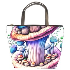 Charming Toadstool Bucket Bag by GardenOfOphir