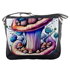 Charming Toadstool Messenger Bag by GardenOfOphir