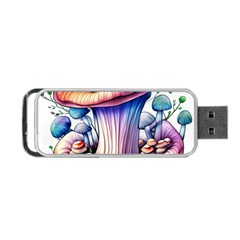 Charming Toadstool Portable Usb Flash (one Side) by GardenOfOphir