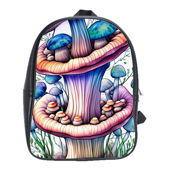 Charming Toadstool School Bag (XL)